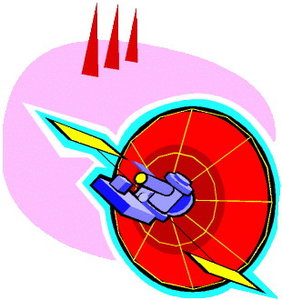 Cliparts Communicatie Satelliet 