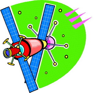 Cliparts Communicatie Satelliet 