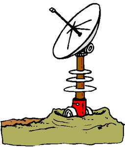 Cliparts Communicatie Satelliet 