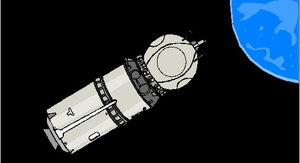 Cliparts Communicatie Satelliet 