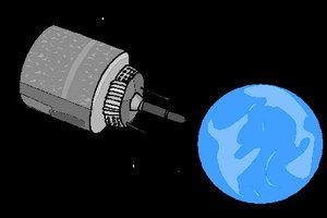 Cliparts Communicatie Satelliet 