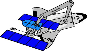 Cliparts Communicatie Satelliet 