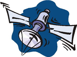 Cliparts Communicatie Satelliet 