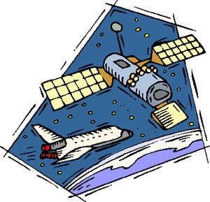 Cliparts Communicatie Satelliet 