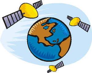 Cliparts Communicatie Satelliet 