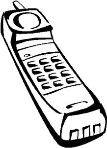 Cliparts Communicatie Telefoon 