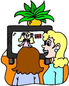 Cliparts Communicatie Televisie 