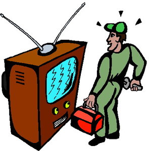 Cliparts Communicatie Televisie 