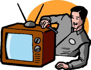 Cliparts Communicatie Televisie 
