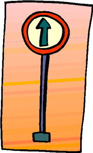 Cliparts Communicatie Verkeersborden 