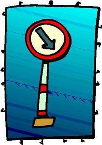 Cliparts Communicatie Verkeersborden 