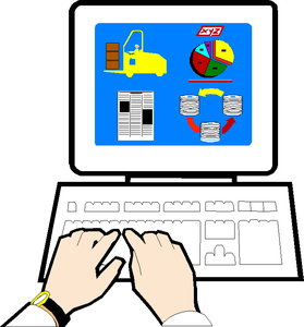 Cliparts Computer Beeldschermen 