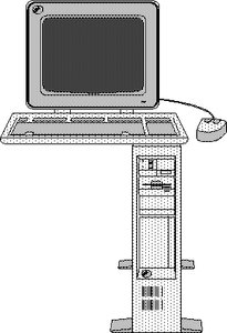 Cliparts Computer Beeldschermen 
