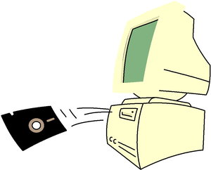 Cliparts Computer Diskette 