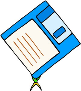 Cliparts Computer Diskette 