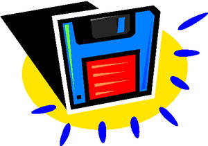 Cliparts Computer Diskette 