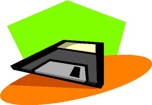 Cliparts Computer Diskette 