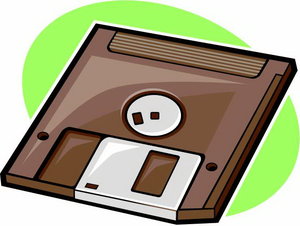 Cliparts Computer Diskette 
