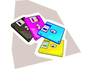 Cliparts Computer Diskette 