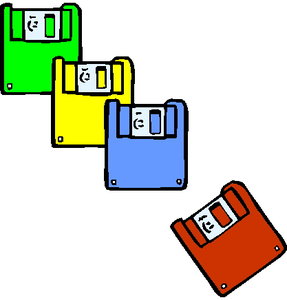 Cliparts Computer Diskette 