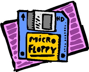Cliparts Computer Diskette 