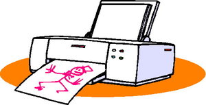 Cliparts Printers Computer 