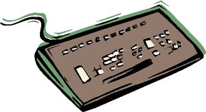Cliparts Computer Toebehoren Toetsenbord