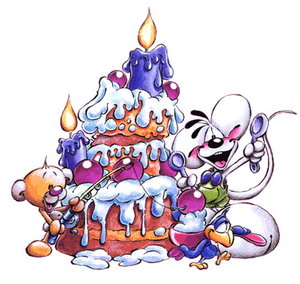 Cliparts Diddl Diddl feest 