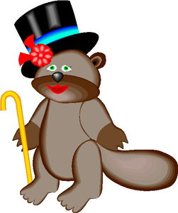 Dieren Cliparts Bevers 