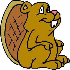 Dieren Cliparts Bevers 