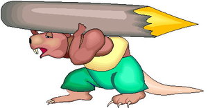 Dieren Cliparts Bevers 
