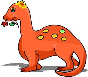 Dieren Cliparts Dinosaurussen 