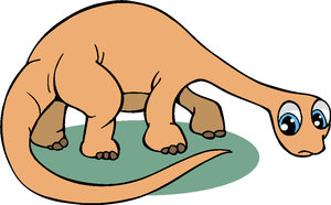 Dieren Cliparts Dinosaurussen 