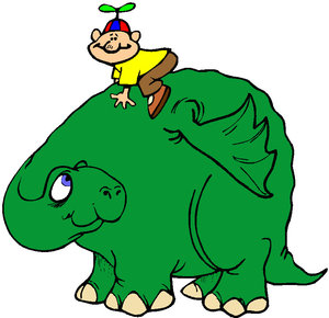 Dieren Cliparts Dinosaurussen 