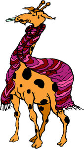 Dieren Cliparts Giraffen 
