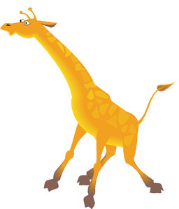 Dieren Cliparts Giraffen 