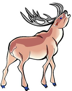 Dieren Cliparts Herten 