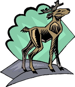 Dieren Cliparts Herten 