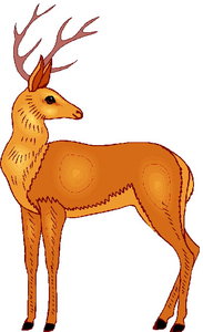 Dieren Cliparts Herten 