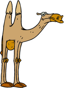 Dieren Cliparts Kamelen 