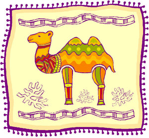 Dieren Cliparts Kamelen 