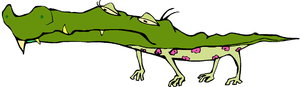 Dieren Cliparts Krokodillen 