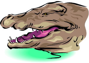 Dieren Cliparts Krokodillen 