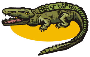 Dieren Cliparts Krokodillen 