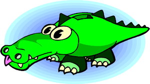 Dieren Cliparts Krokodillen 