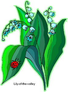 Dieren Cliparts Lieveheersbeestjes 
