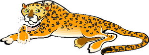 Dieren Cliparts Luipaarden 