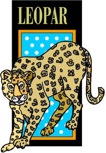Dieren Cliparts Luipaarden 