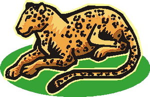 Dieren Cliparts Luipaarden 