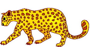 Dieren Cliparts Luipaarden 